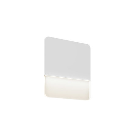 DALS 10 Inch Square Ultra Slim Wall Sconce SQS10-3K-WH